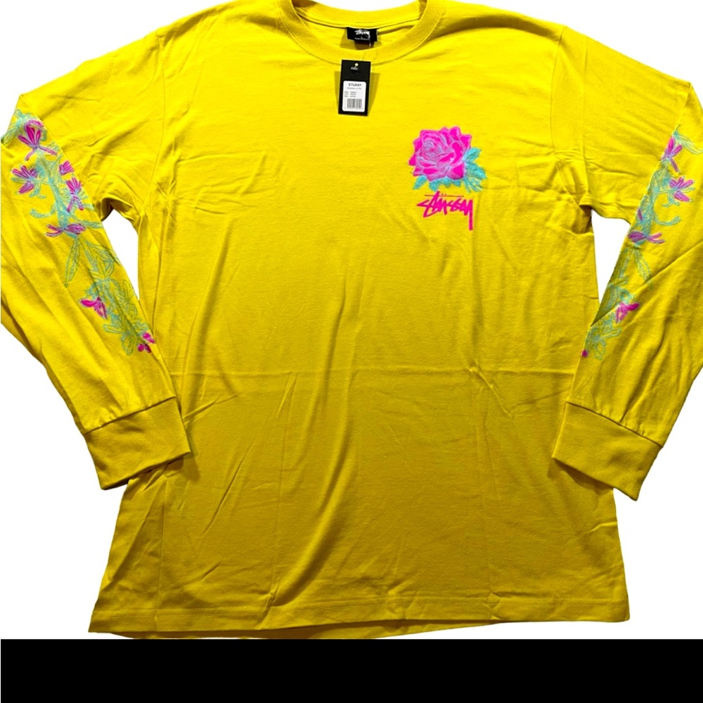 Stussy rosebud long sleeve tee